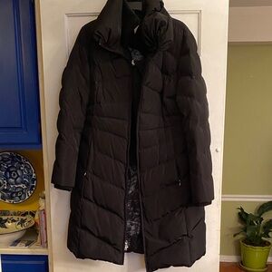 Jessica Simpson Long Black Puffer Coat.